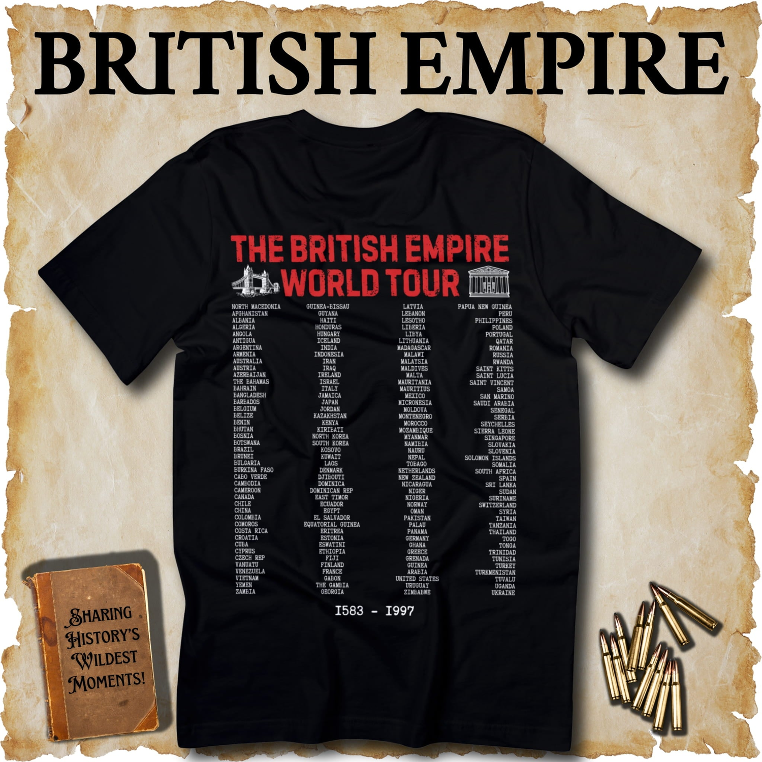 British Empire T-Shirts