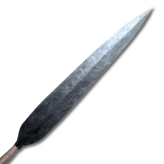Zulu Warrior Spear – Hand-Forged Iklwa from the Anglo-Zulu War