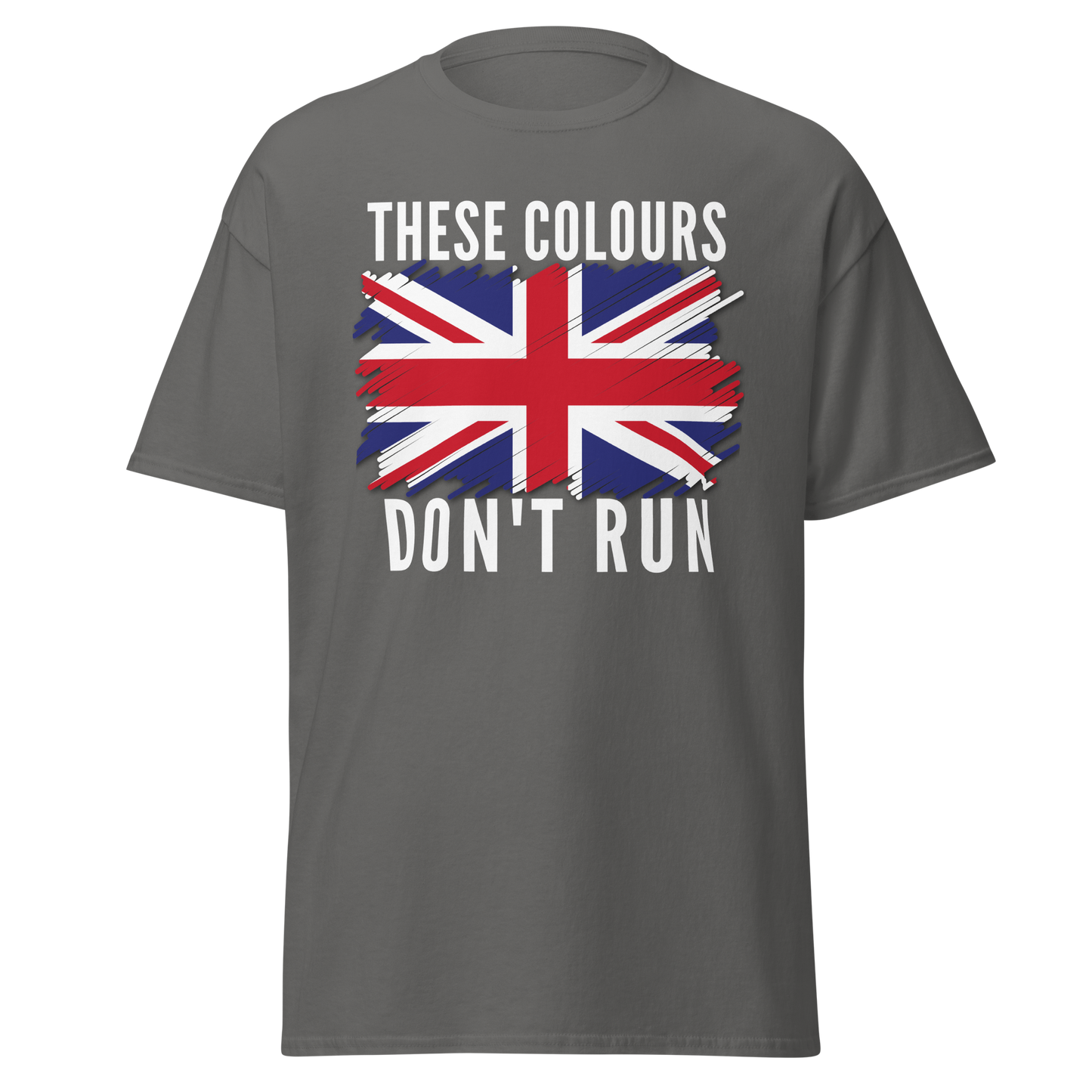 These Colours Don’t Run T-Shirt – Union Jack Edition