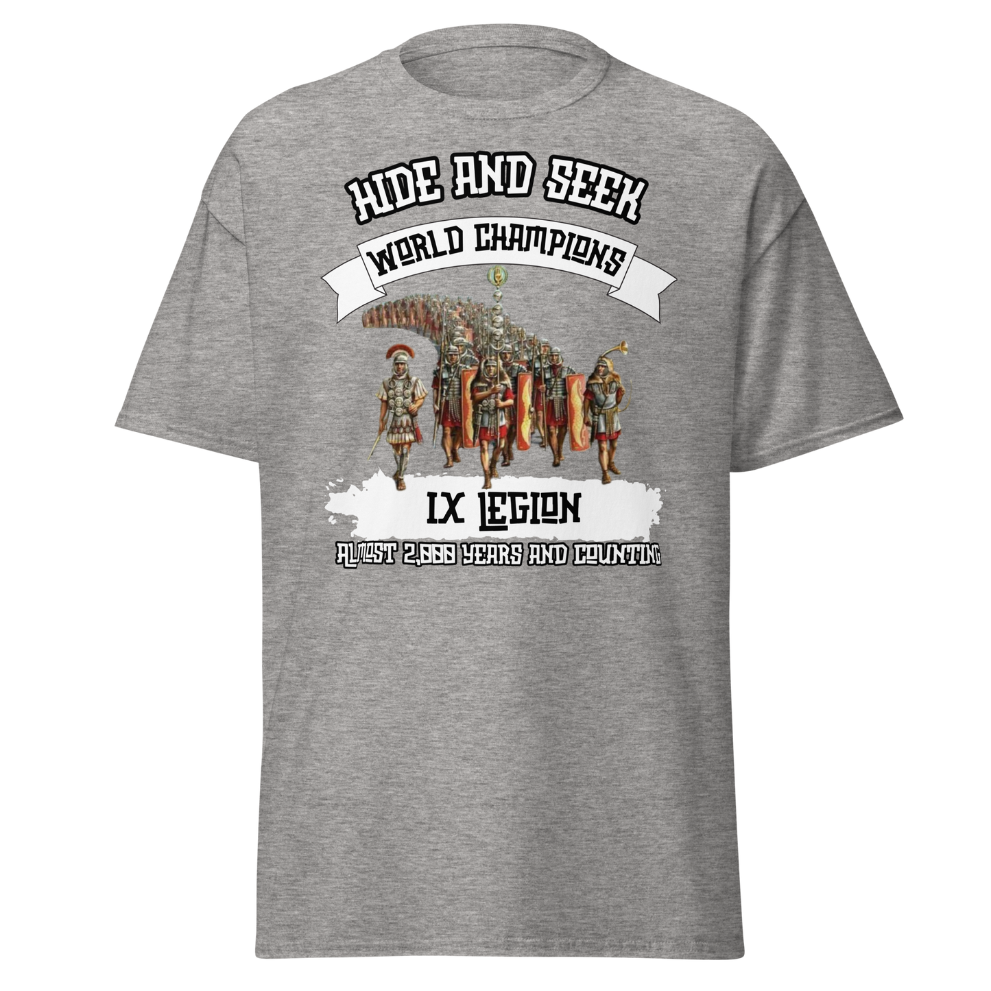 Roman IX Legion T-Shirt – Hide and Seek World Champions