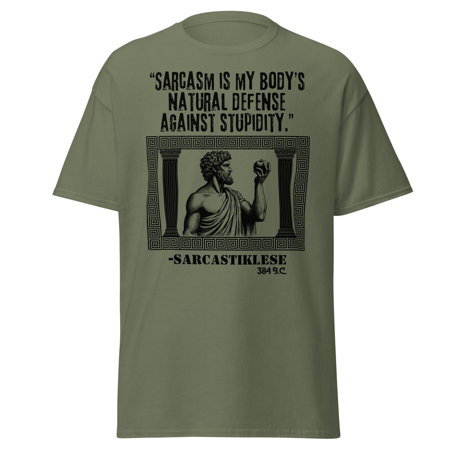 Sarcasm Is My Body’s Natural Defense – Sarcastiklese T-Shirt