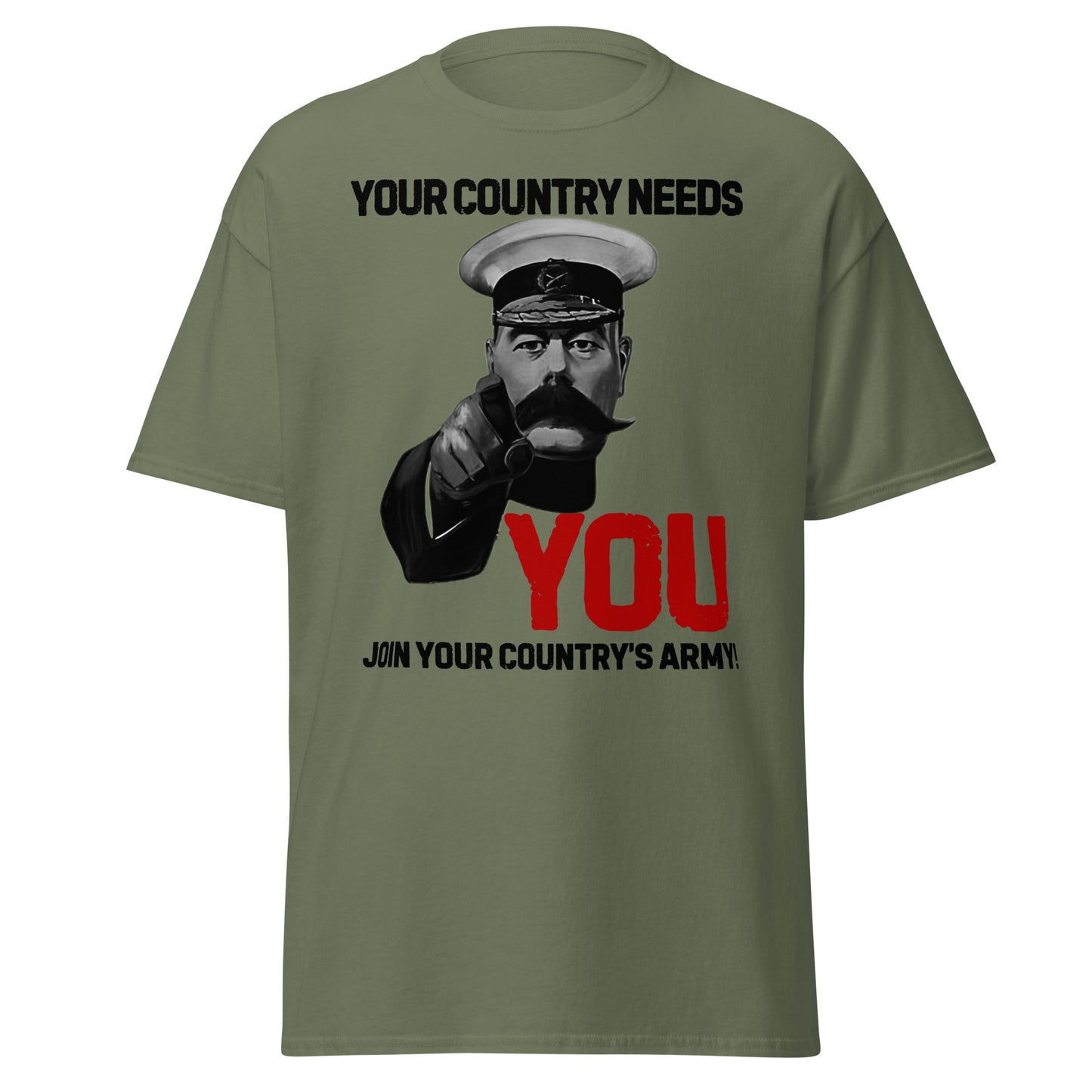 Your Country Needs YOU! – British WWI Poster T-Shirt