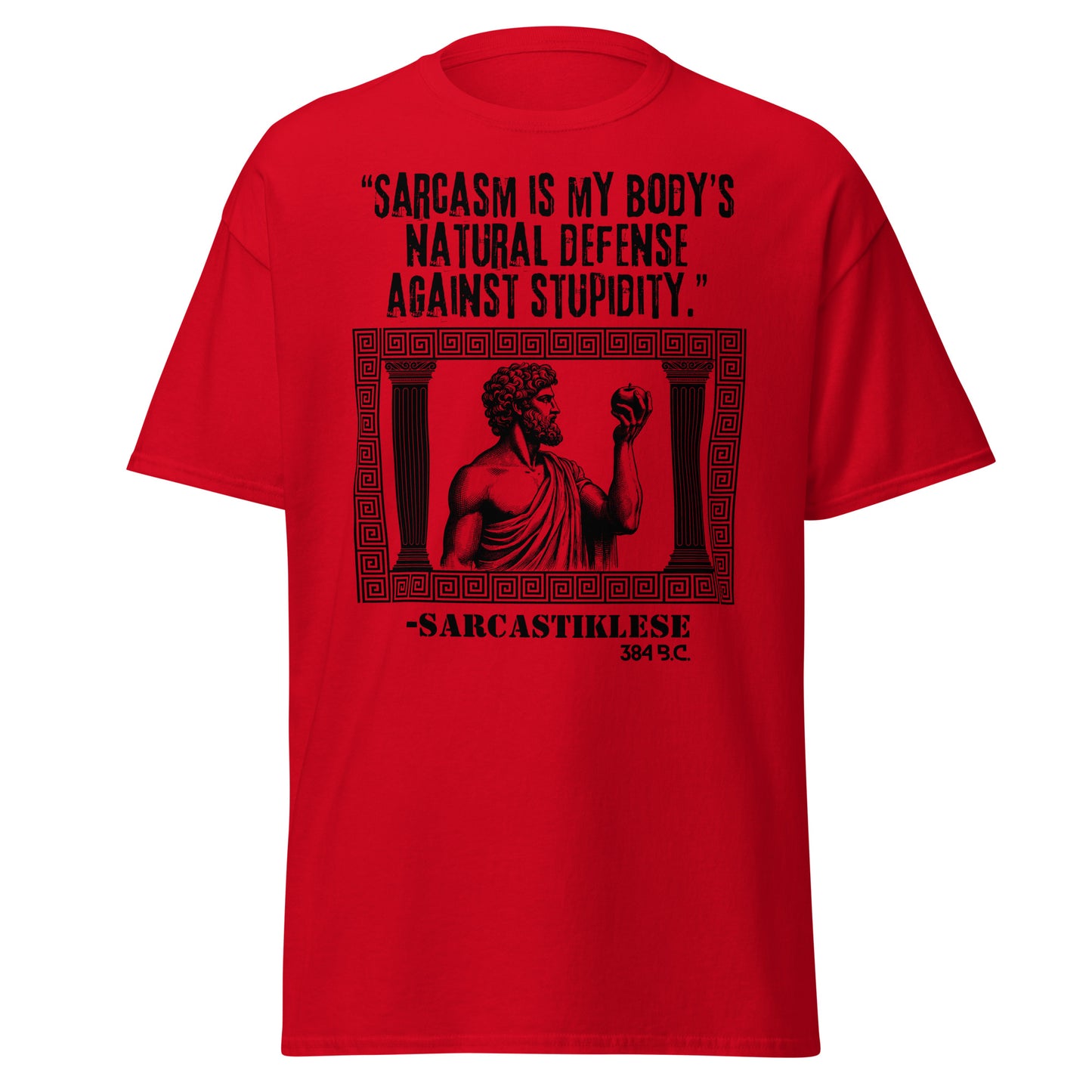 Sarcasm Is My Body’s Natural Defense – Sarcastiklese T-Shirt