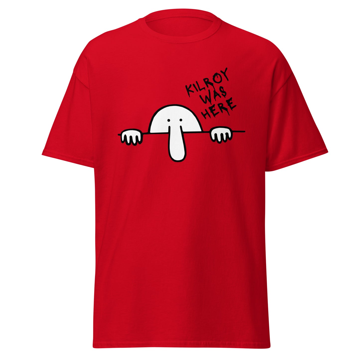 Kilroy Was Here – WWII Graffiti Icon (t-shirt)