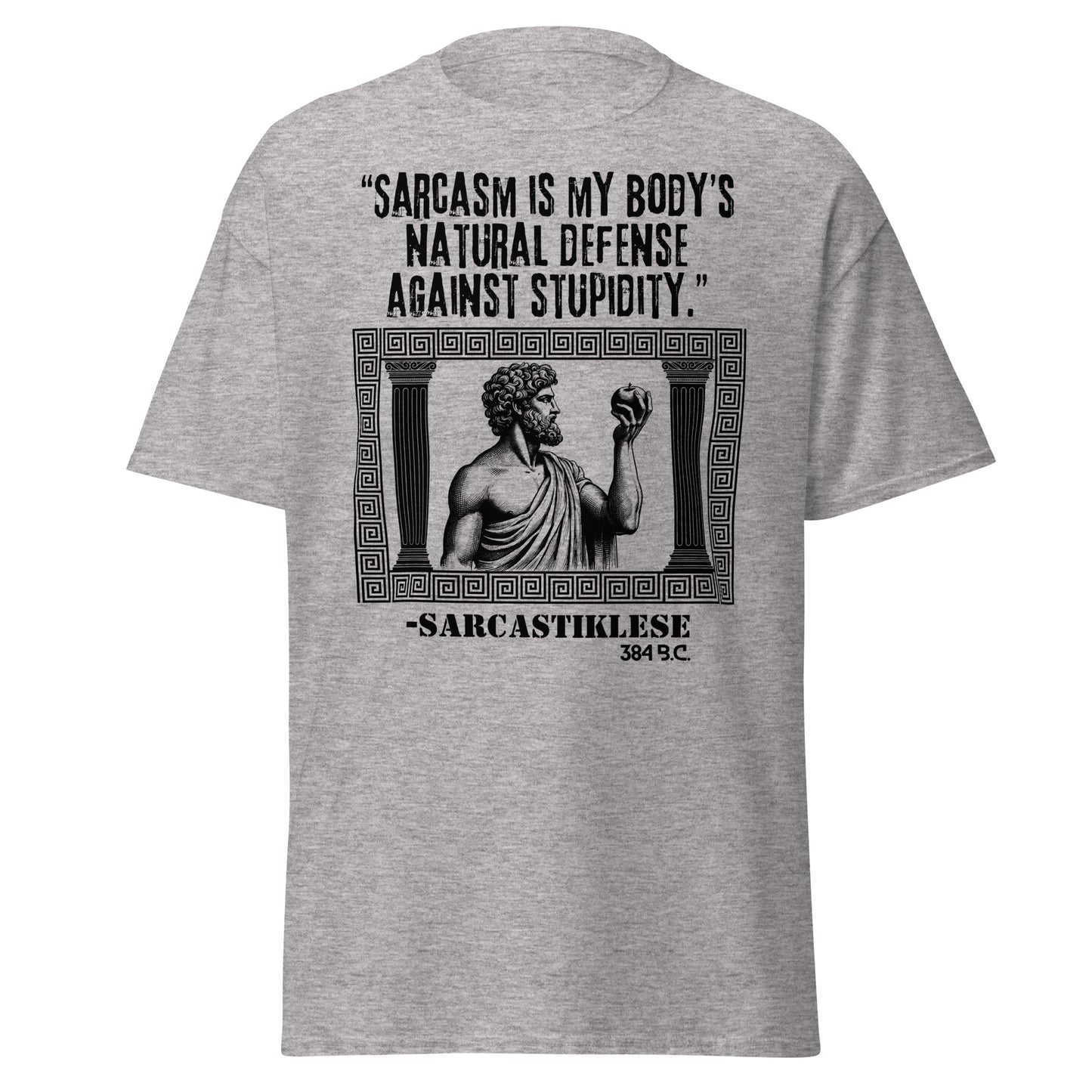 Sarcasm Is My Body’s Natural Defense – Sarcastiklese T-Shirt