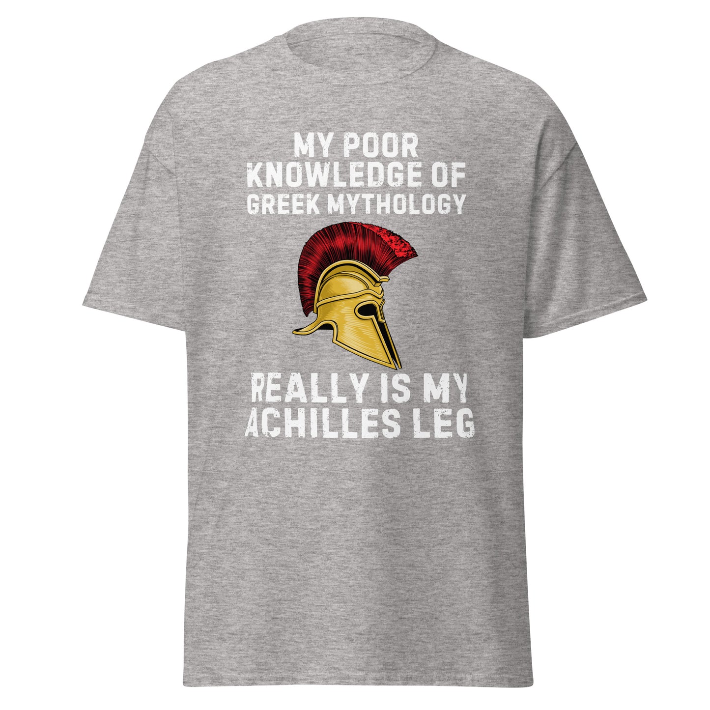 My Achilles Leg – Greek Mythology Joke T-Shirt