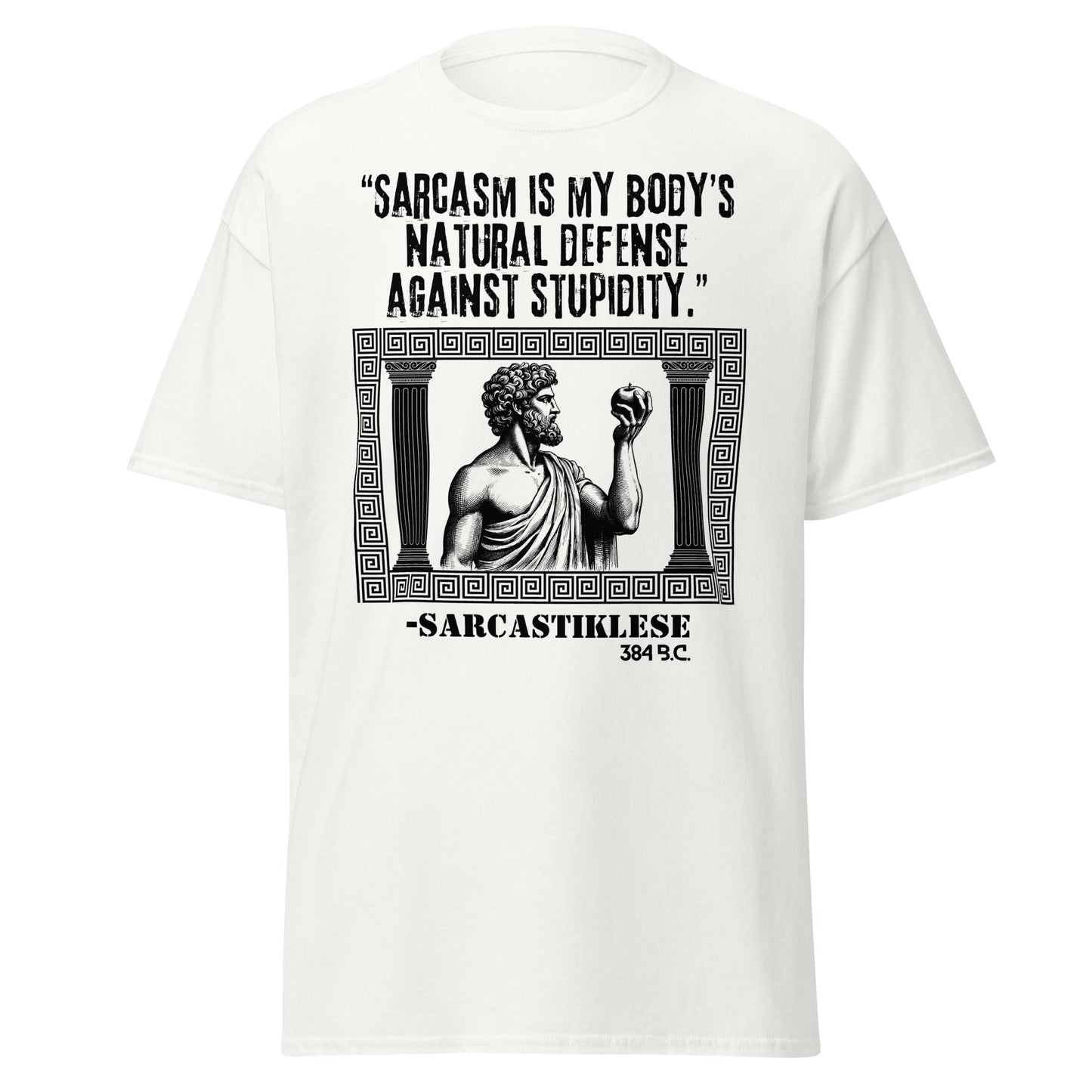 Sarcasm Is My Body’s Natural Defense – Sarcastiklese T-Shirt