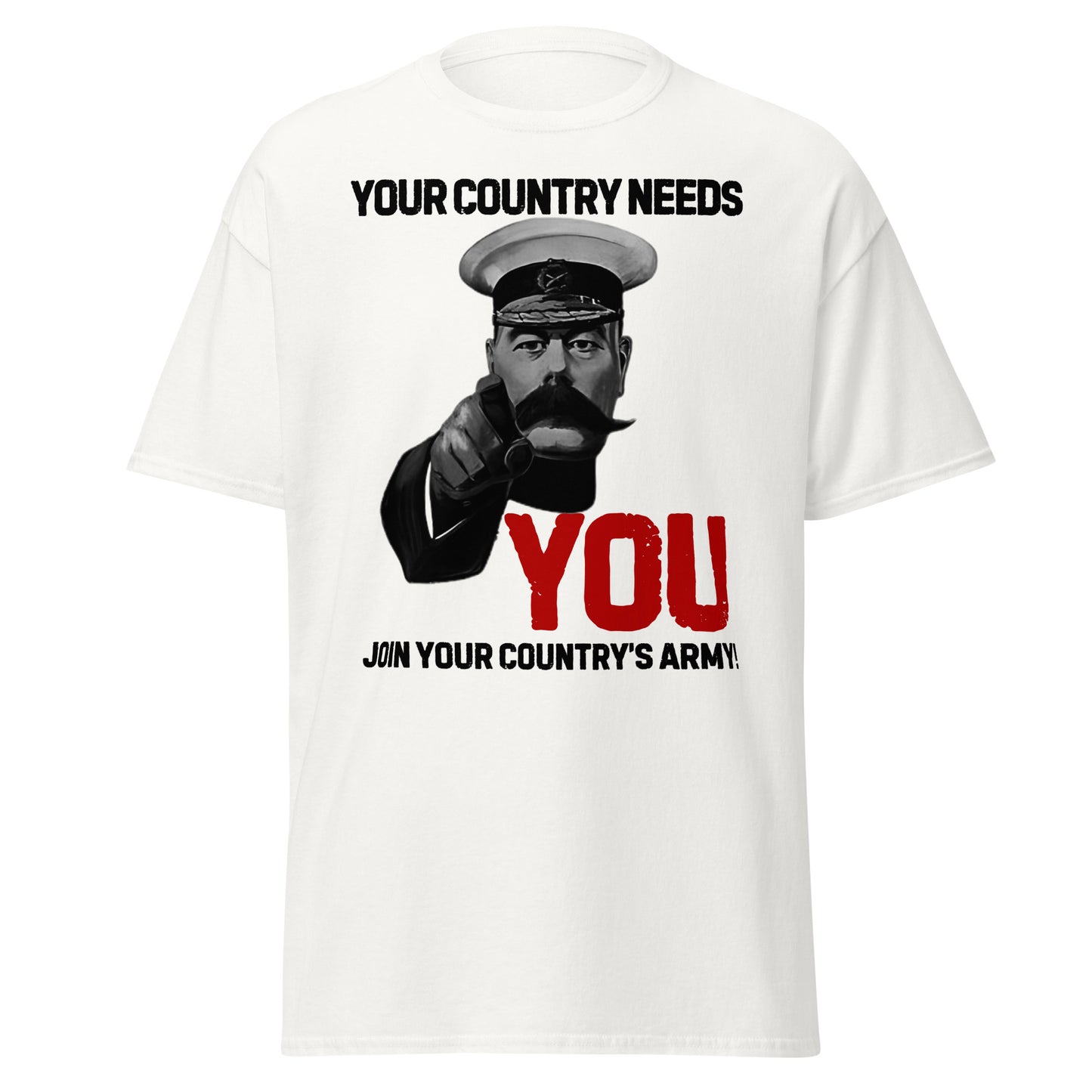 Your Country Needs YOU! – British WWI Poster T-Shirt
