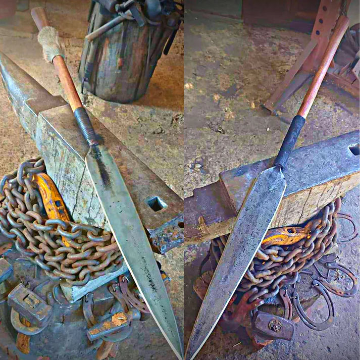 Hand-Made Zulu Stabbing Spear 'Iklwa' | Zulu War Assegai