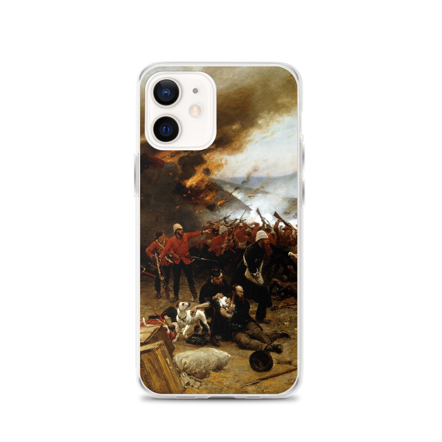 Defence of Rorke's Drift - Alphonse de Neuville (Clear Case for iPhone®)