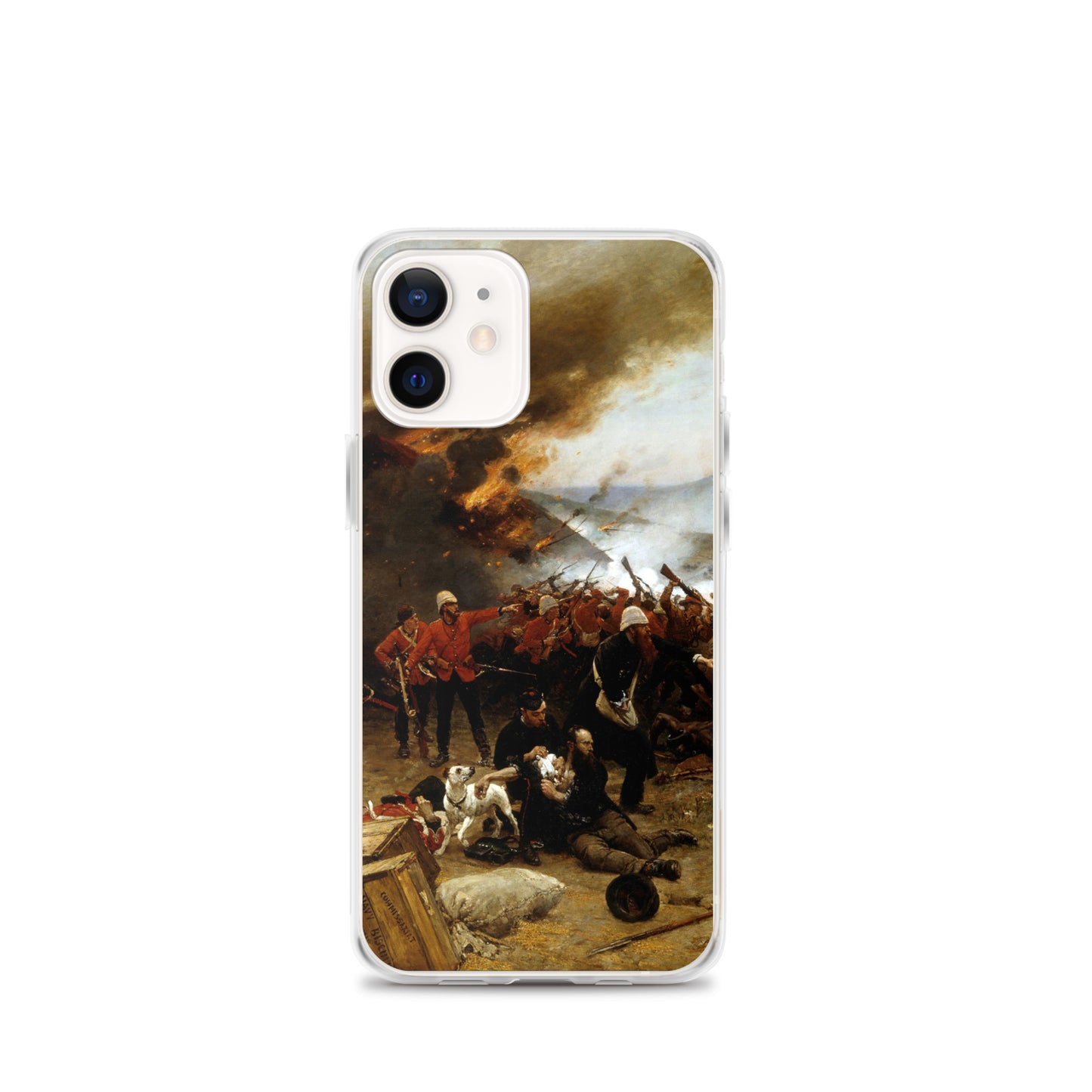 Defence of Rorke's Drift - Alphonse de Neuville (Clear Case for iPhone®)