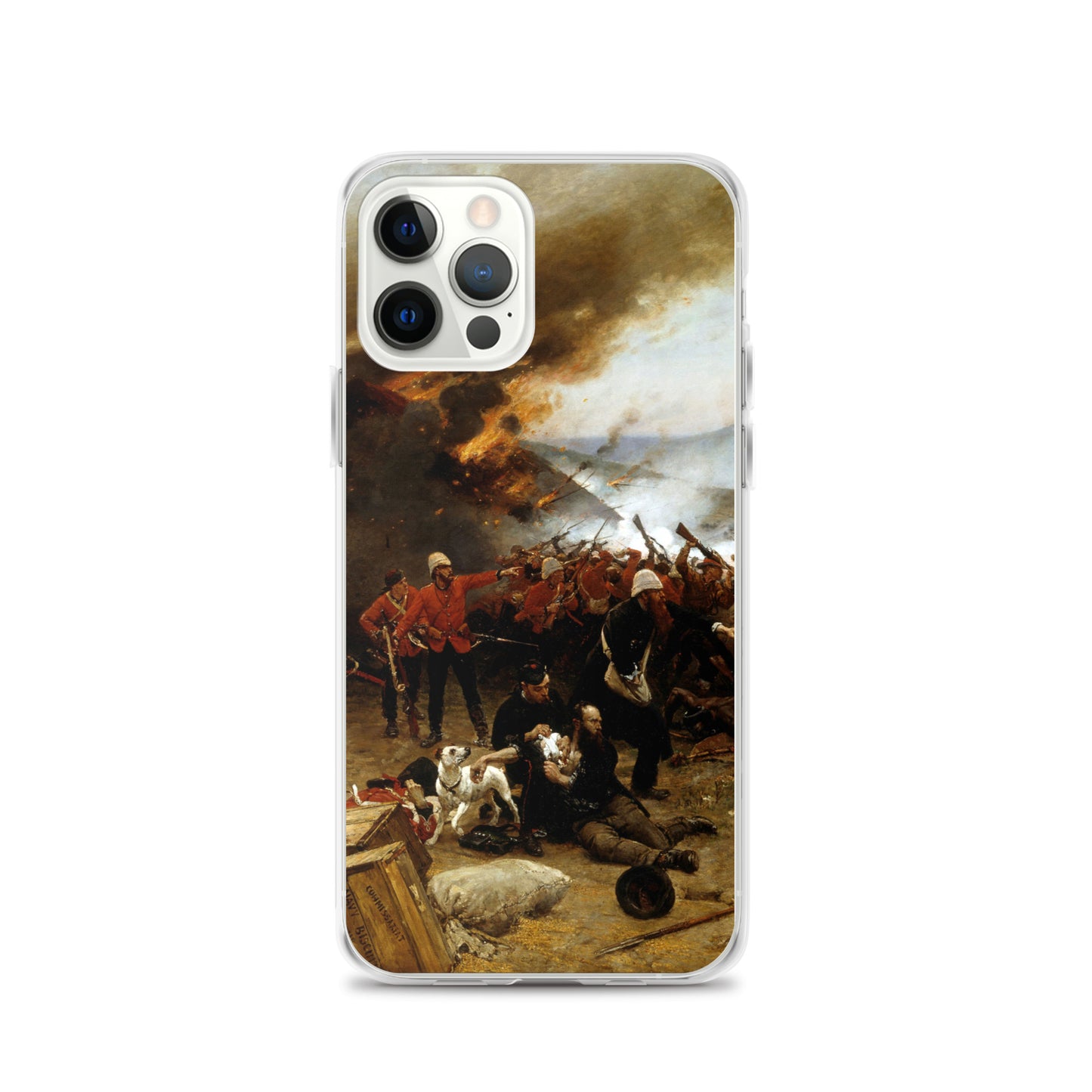 Defence of Rorke's Drift - Alphonse de Neuville (Clear Case for iPhone®)