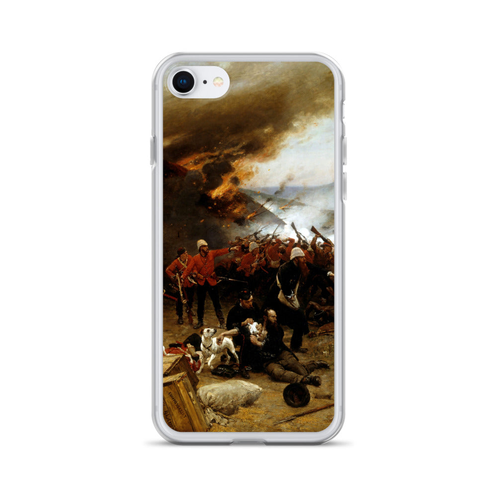 Defence of Rorke's Drift - Alphonse de Neuville (Clear Case for iPhone®)