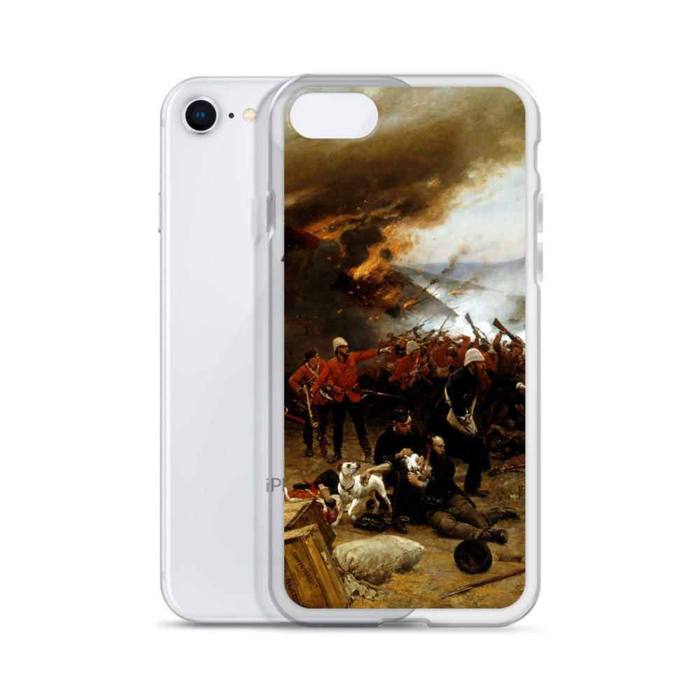 Defence of Rorke's Drift - Alphonse de Neuville (Clear Case for iPhone®)