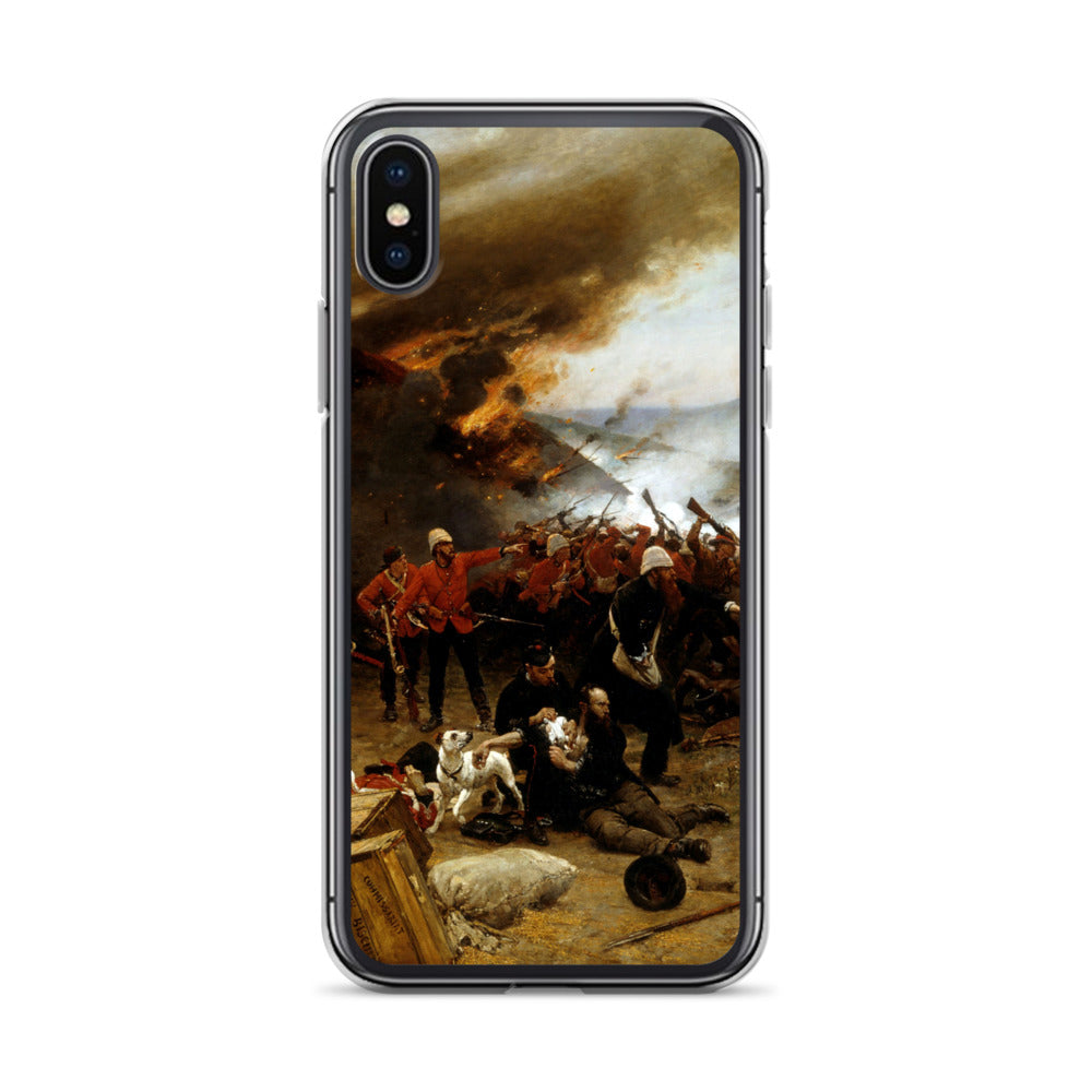 Defence of Rorke's Drift - Alphonse de Neuville (Clear Case for iPhone®)