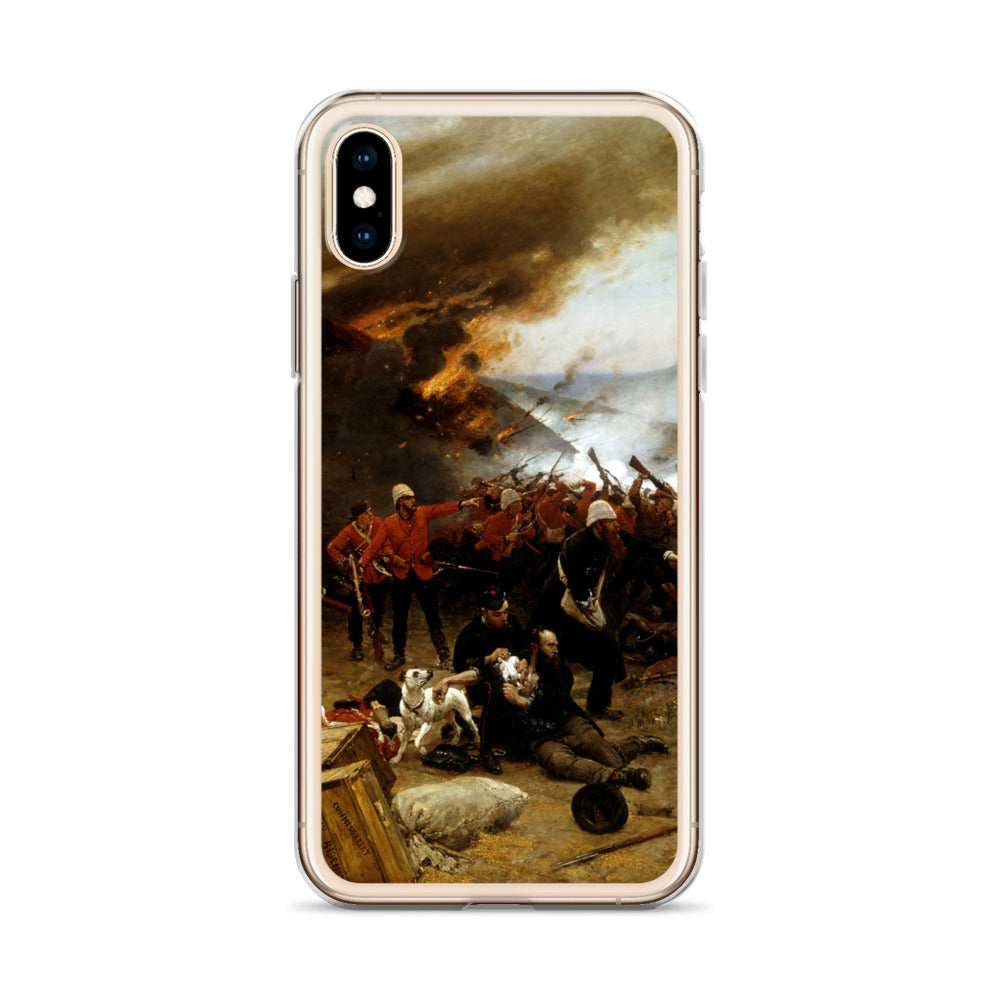 Defence of Rorke's Drift - Alphonse de Neuville (Clear Case for iPhone®)