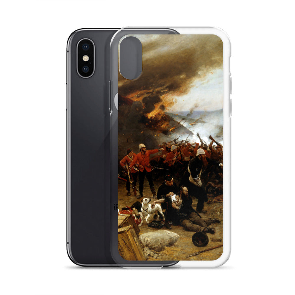 Defence of Rorke's Drift - Alphonse de Neuville (Clear Case for iPhone®)