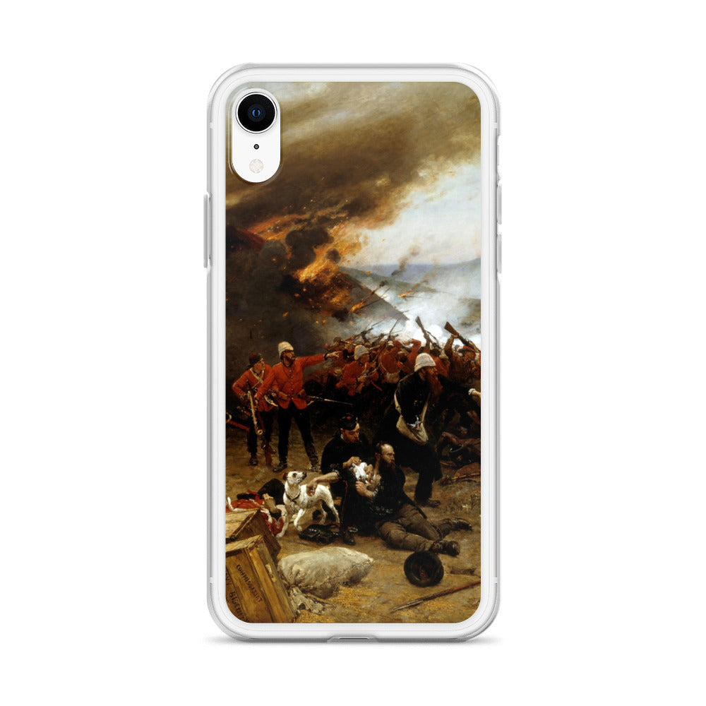 Defence of Rorke's Drift - Alphonse de Neuville (Clear Case for iPhone®)