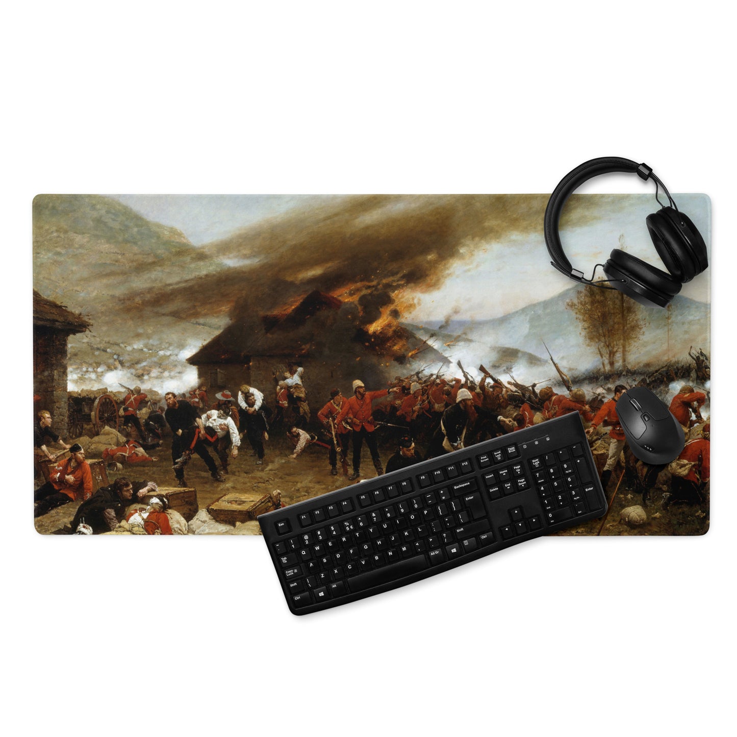 Defence of Rorke's Drift, Alphonse de Neuville (Large Desk Pad)