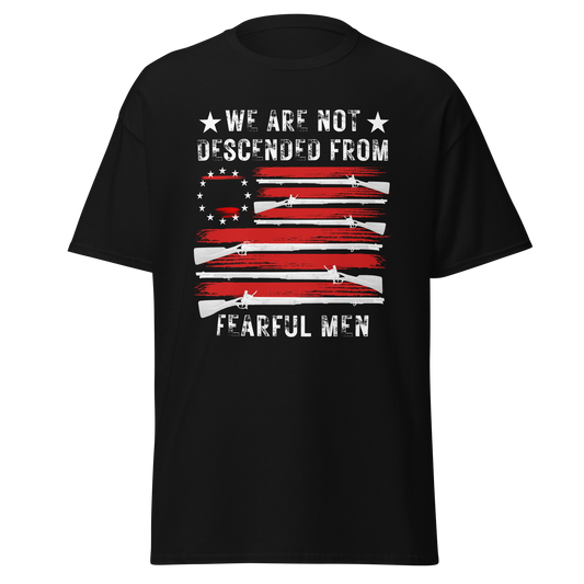 We Are Not Descended From Fearful Men - USA (t-shirt)