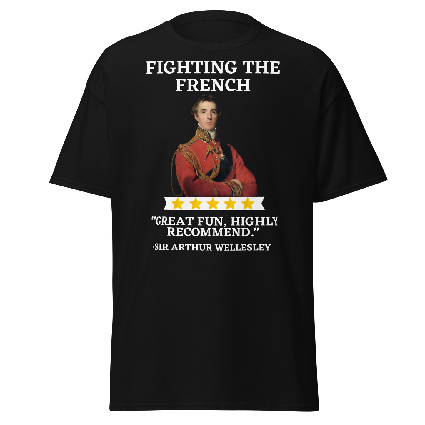 Sir Arthur Wellesley's Five Star Review (t-shirt)