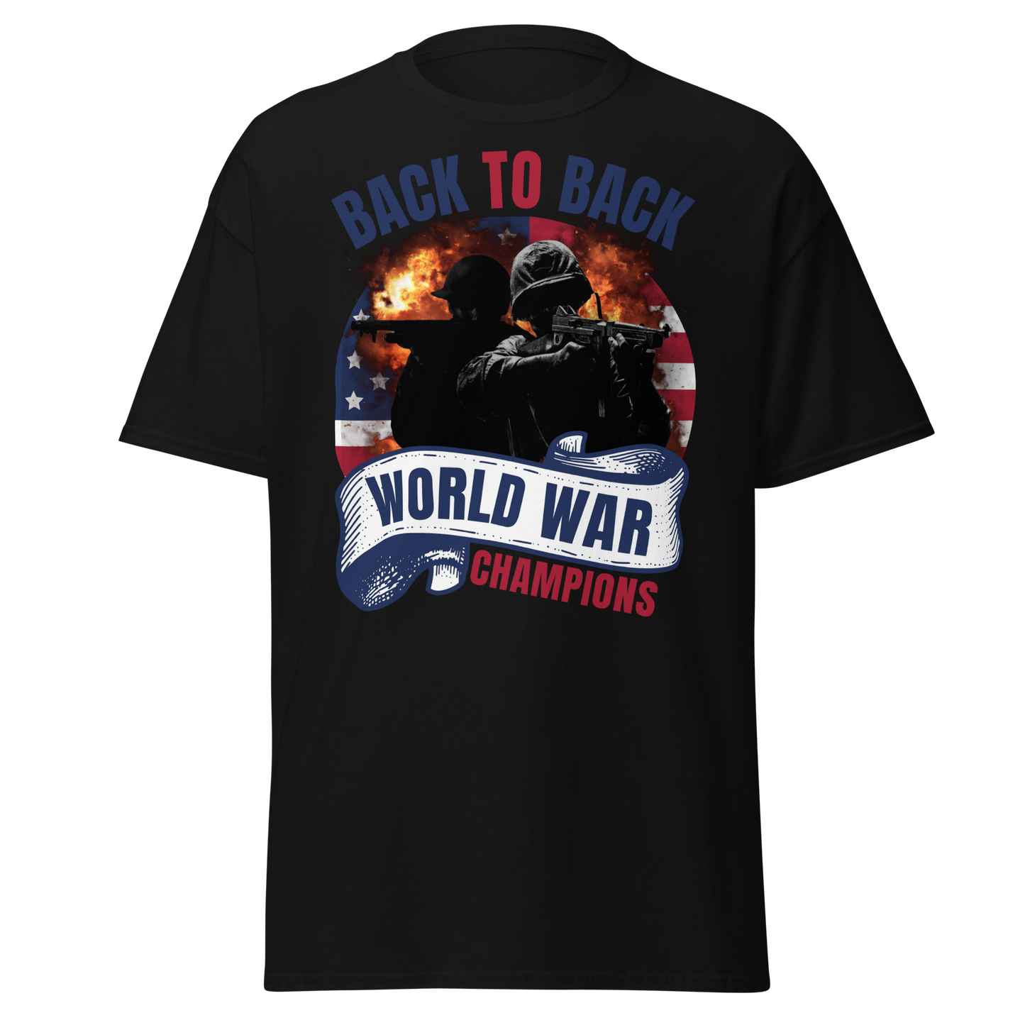 Back To Back World War Champions - USA (t-shirt)