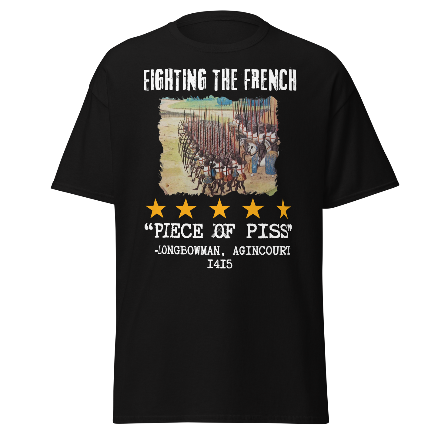 Fighting The French Review - Agincourt (t-shirt)