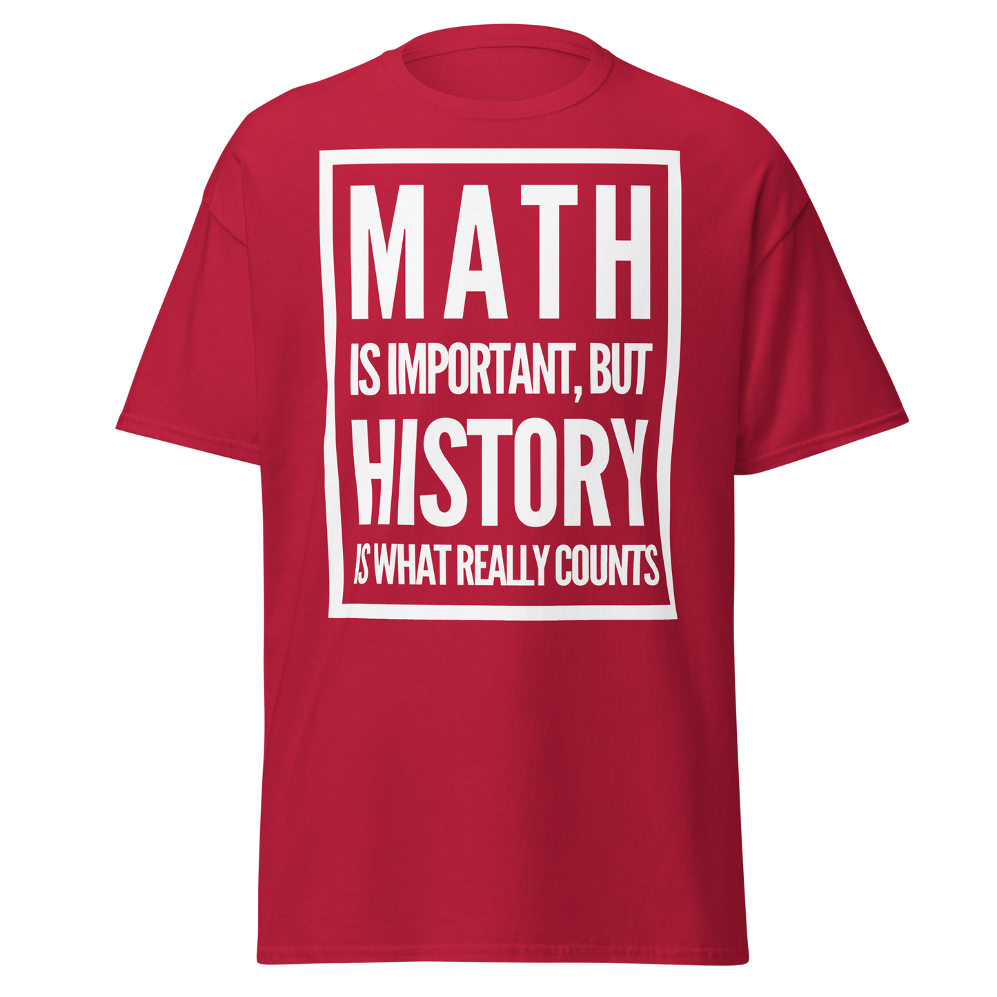 History Is What Really Counts (t-shirt)