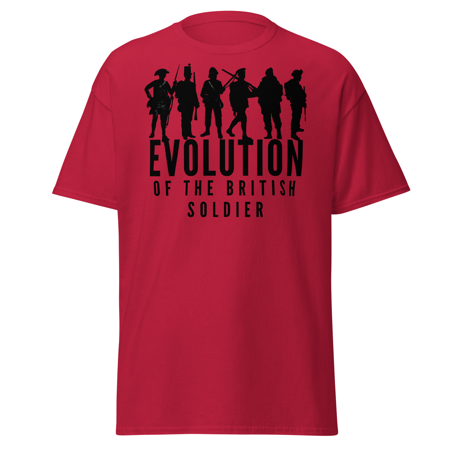 Evolution of the British Soldier (t-shirt)