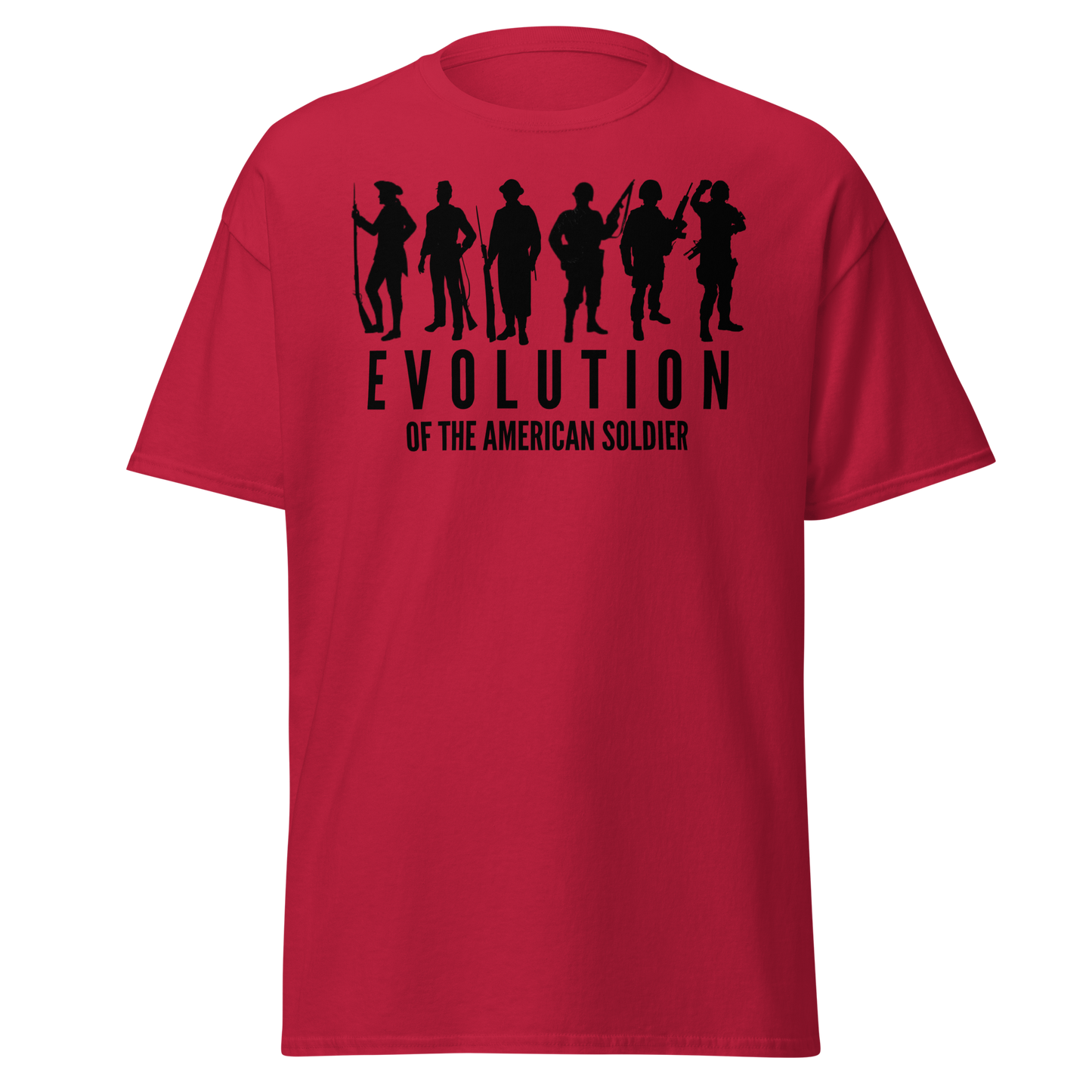Evolution of the American Soldier (t-shirt)