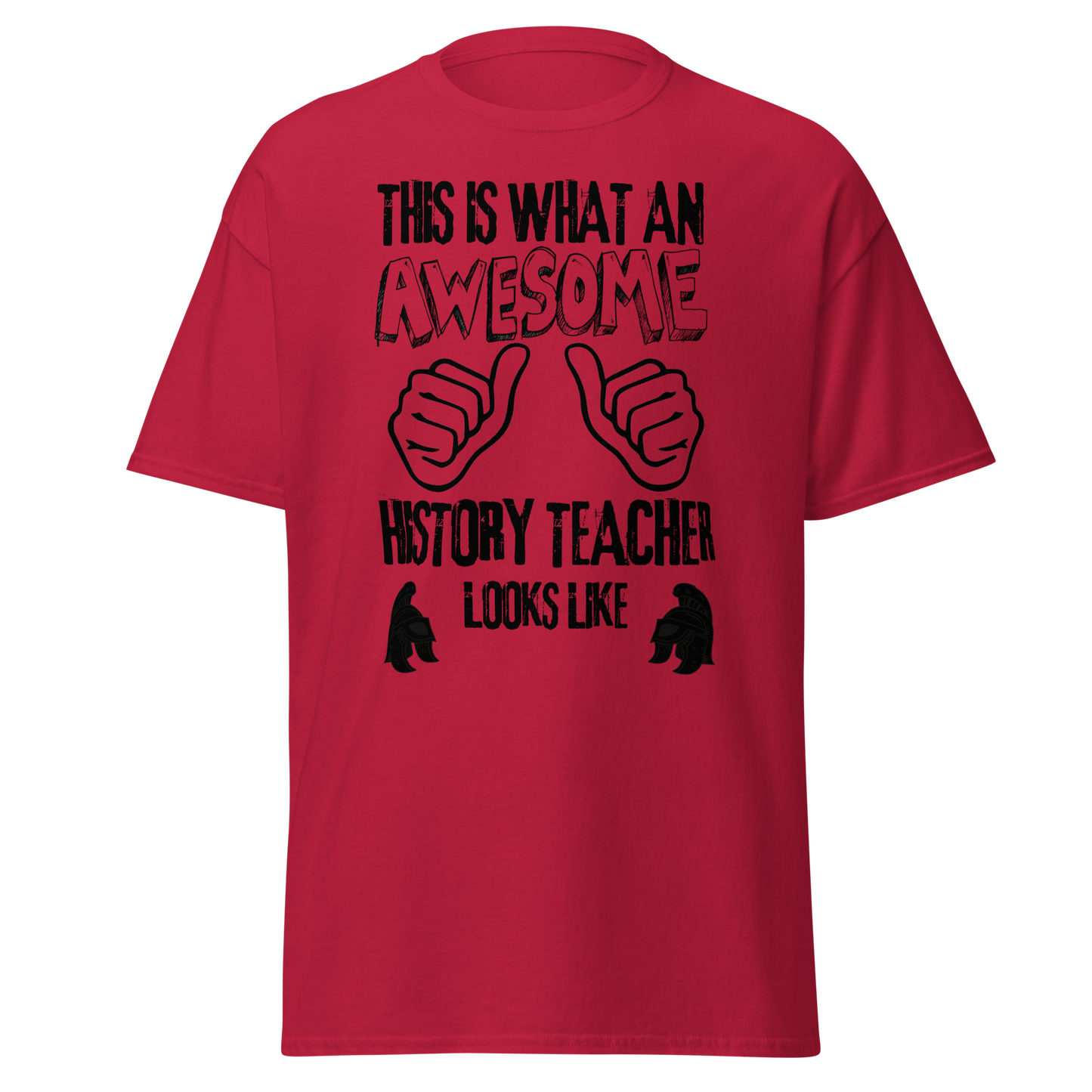 This Is What An Awesome History Teacher Looks Like (t-shirt)