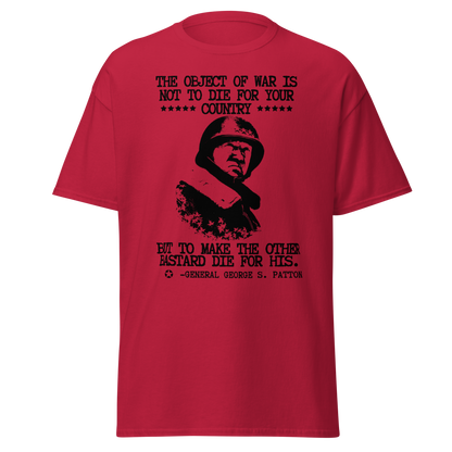 General George S. Patton - The Object of War (t-shirt)