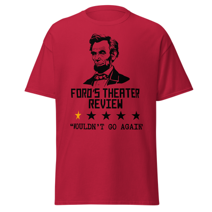 Ford's Theater Review - Abraham Lincoln (t-shirt)