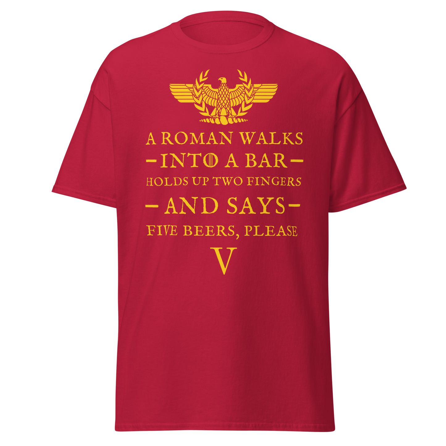 A Roman Walks Into A Bar (t-shirt)