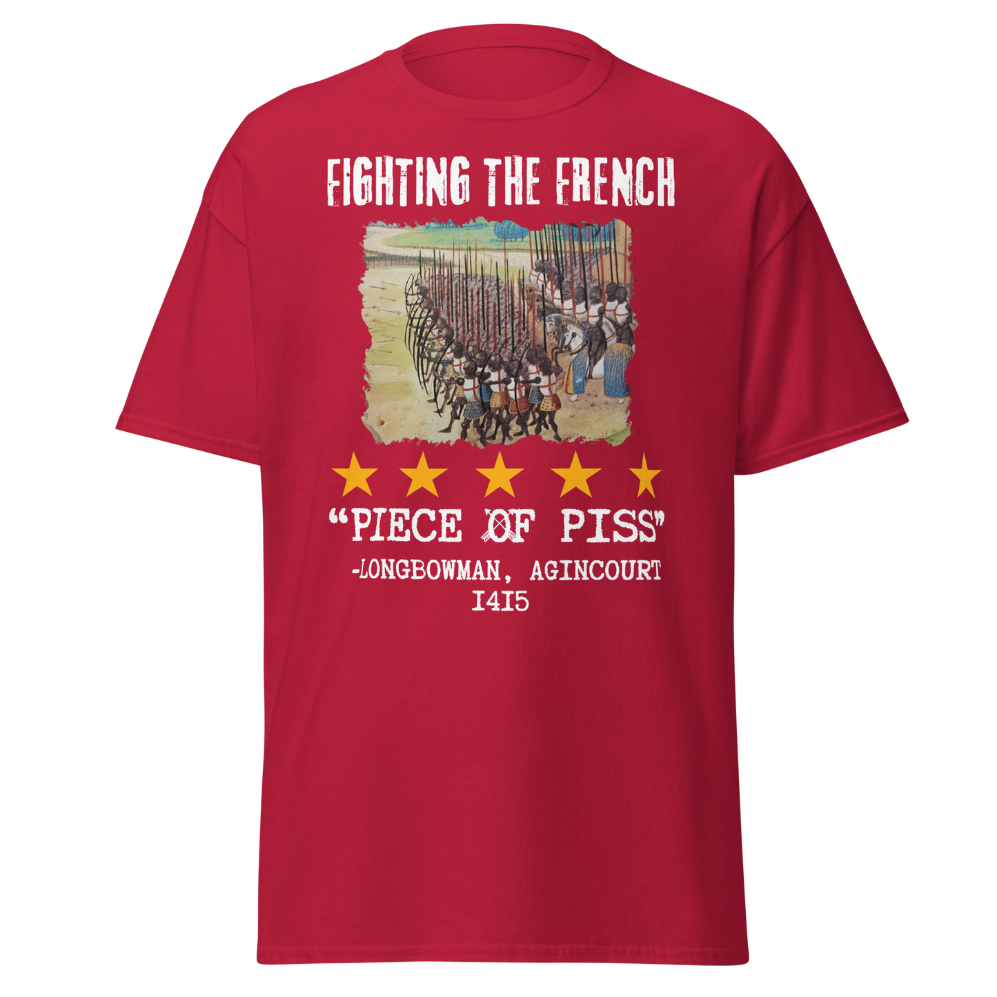 Fighting The French Review - Agincourt (t-shirt)