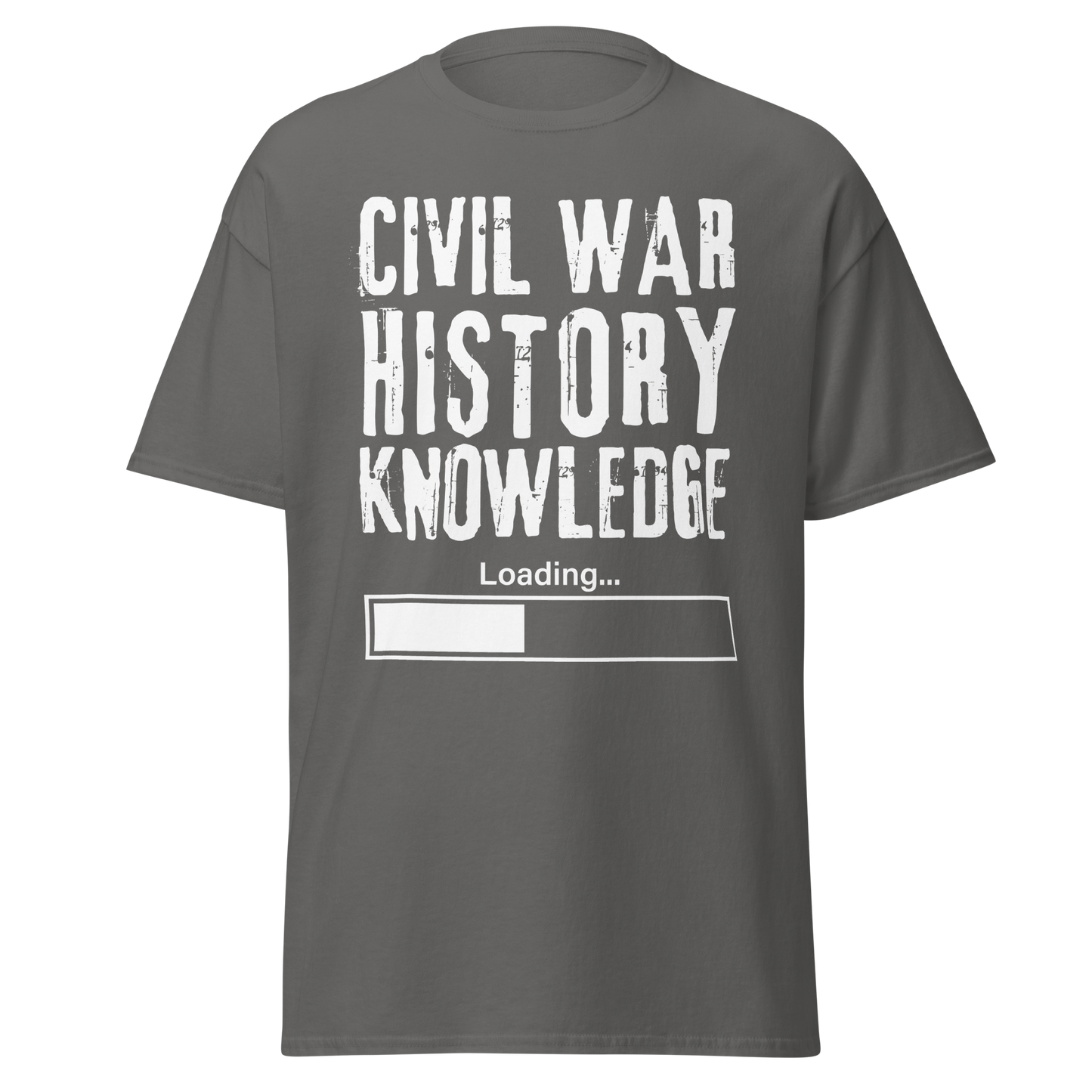 Civil War History Knowledge Loading (t-shirt)