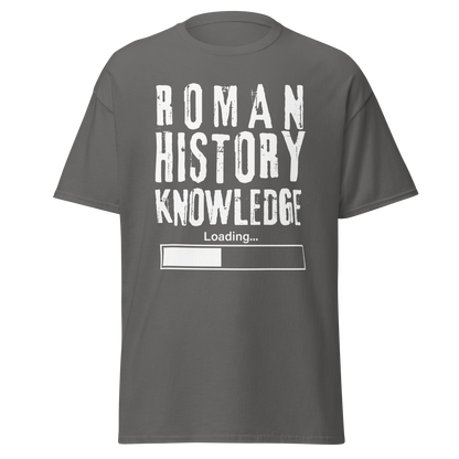 Roman History Knowledge Loading (t-shirt)