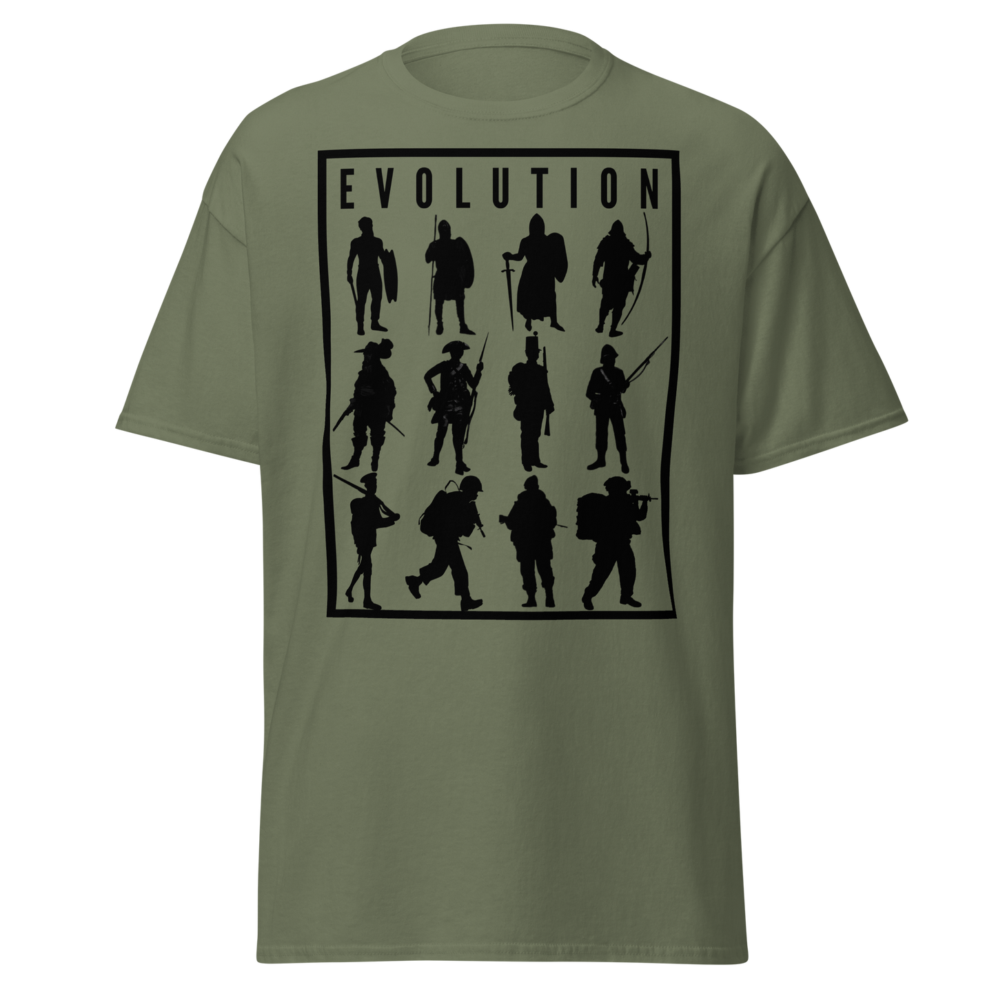 Evolution of The English Soldier (t-shirt)