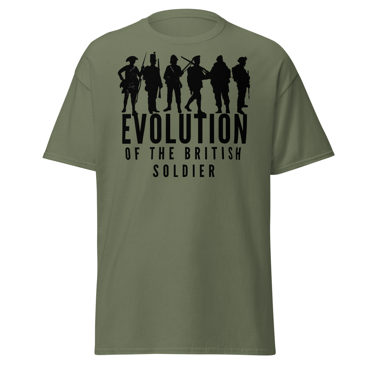 Evolution of the British Soldier (t-shirt)