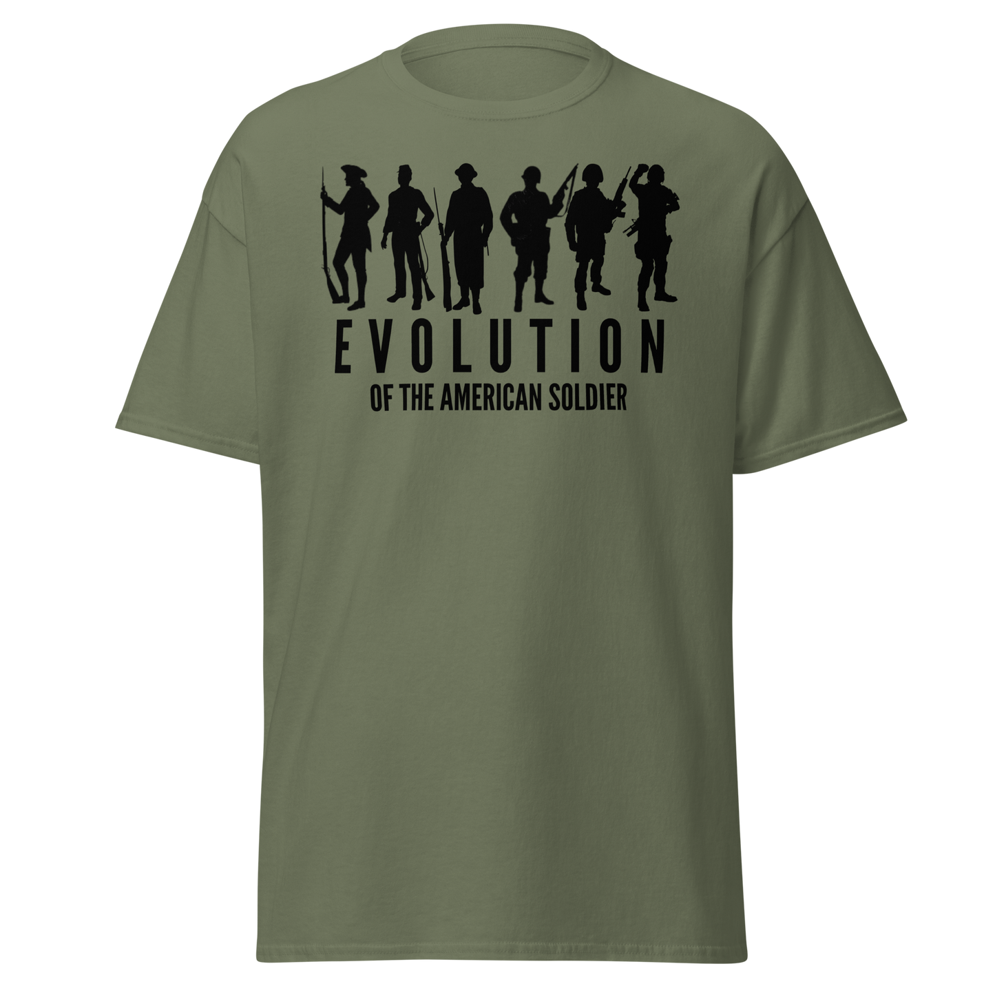 Evolution of the American Soldier (t-shirt)