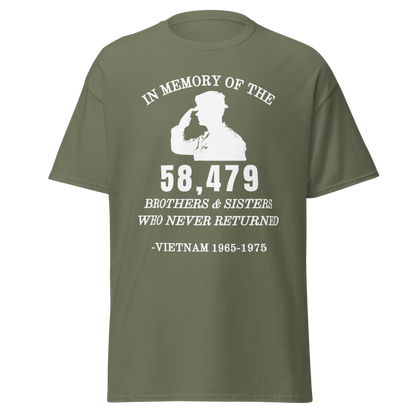 In Memory of Those Who Never Returned - Vietnam War (t-shirt)