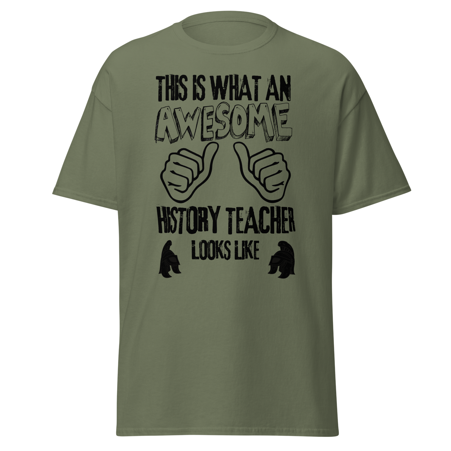 This Is What An Awesome History Teacher Looks Like (t-shirt)