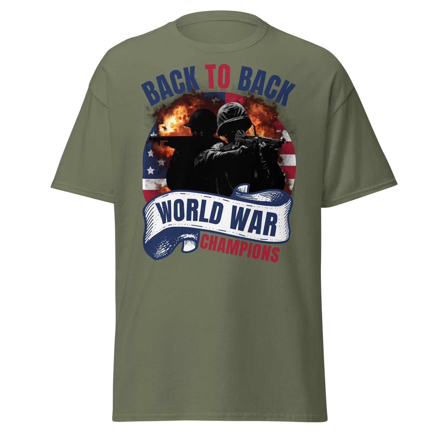 Back To Back World War Champions - USA (t-shirt)