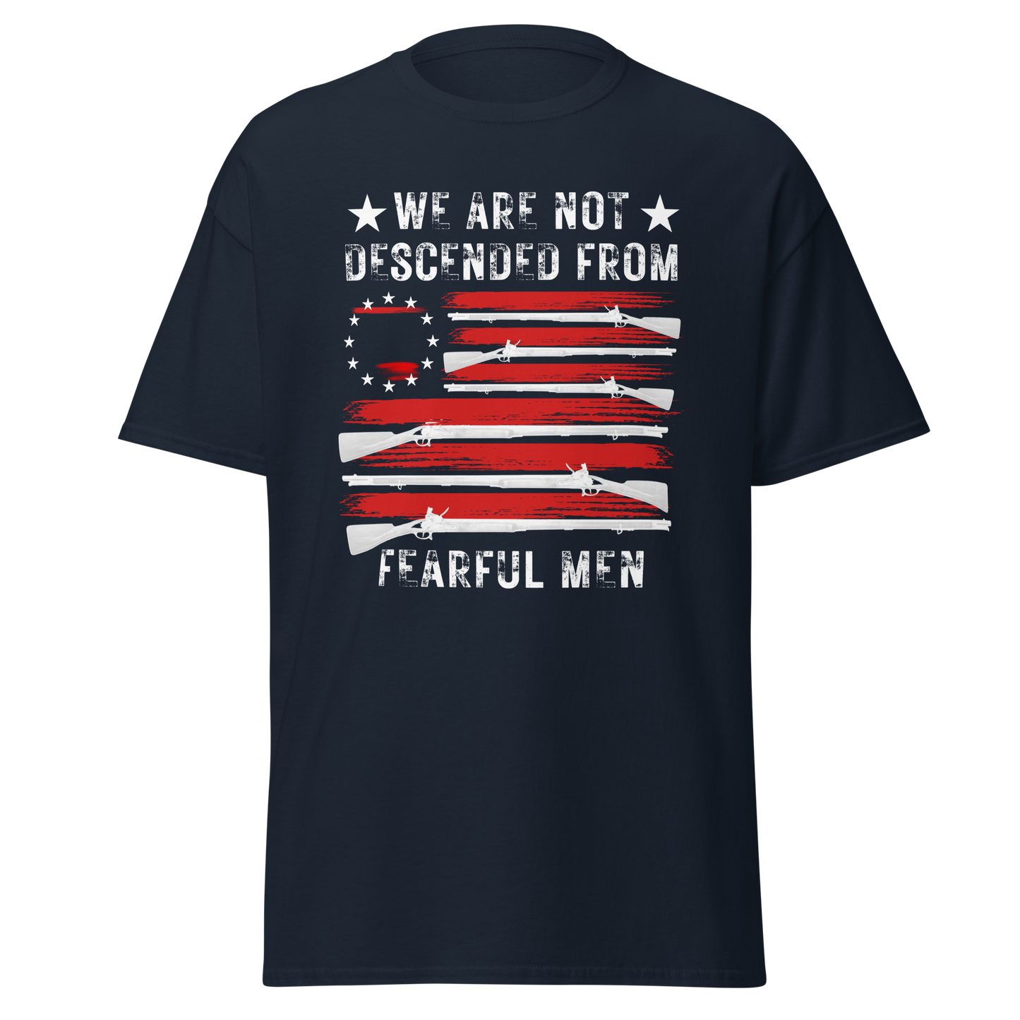 We Are Not Descended From Fearful Men - USA (t-shirt)