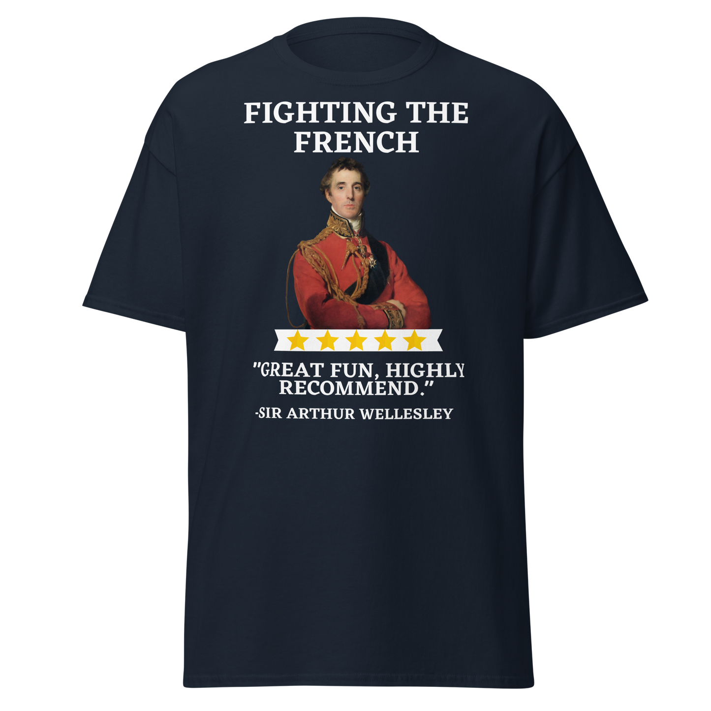 Sir Arthur Wellesley's Five Star Review (t-shirt)