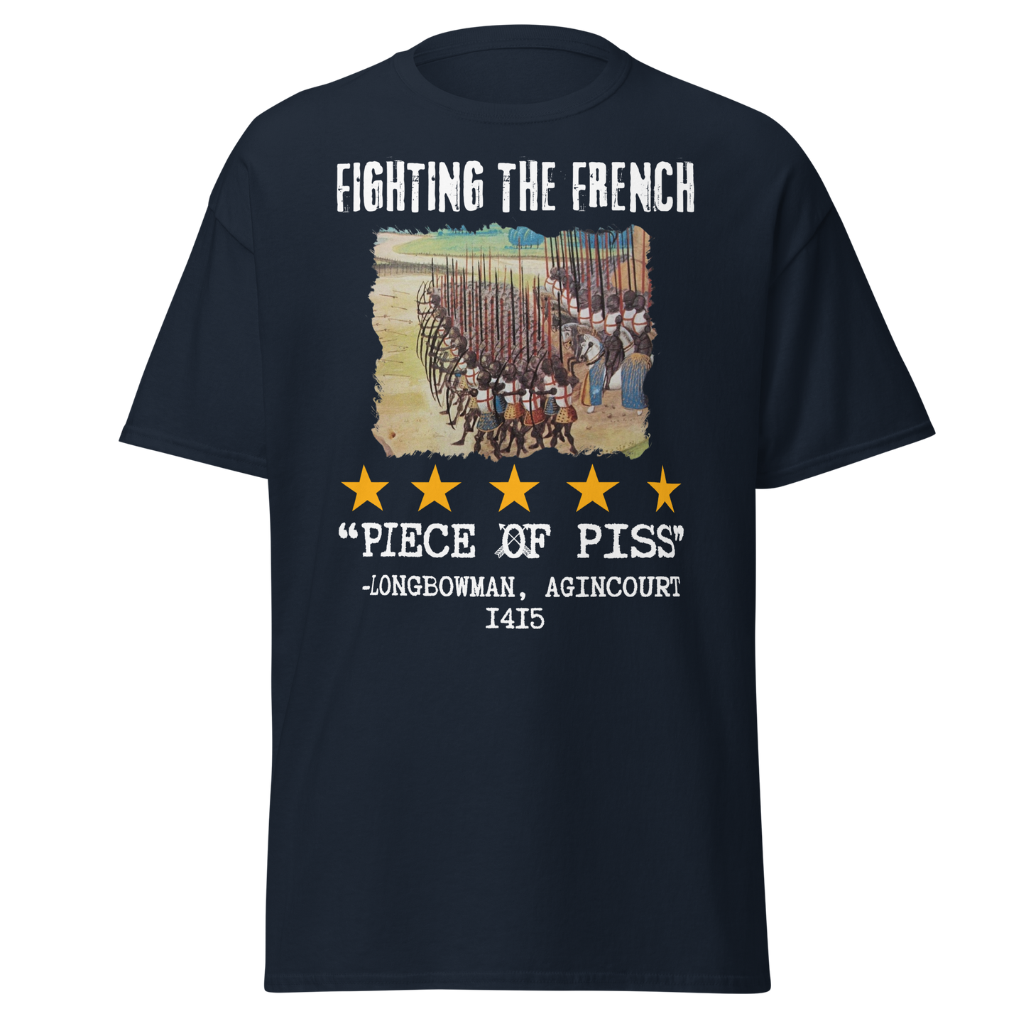 Fighting The French Review - Agincourt (t-shirt)