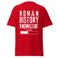 Roman History Knowledge Loading (t-shirt)