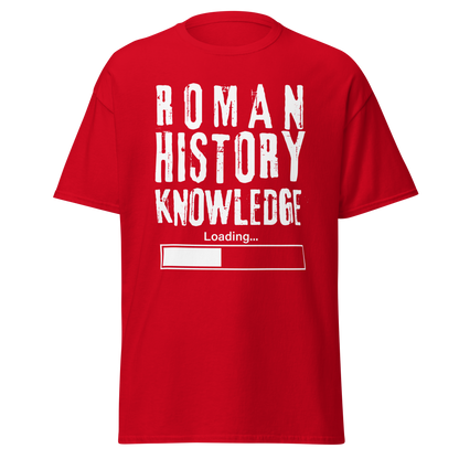 Roman History Knowledge Loading (t-shirt)