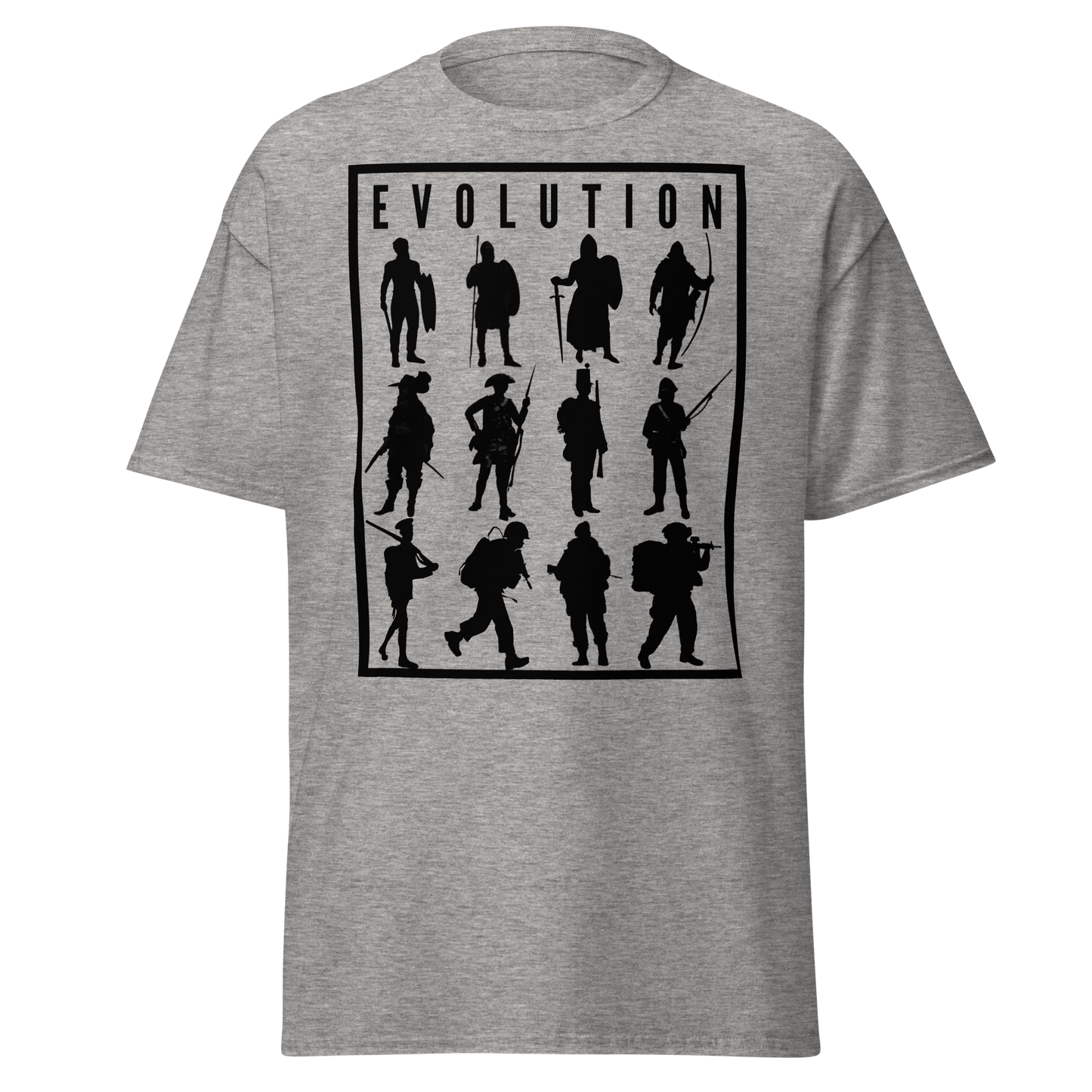 Evolution of The English Soldier (t-shirt)