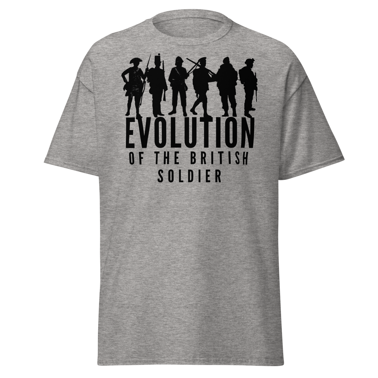 Evolution of the British Soldier (t-shirt)